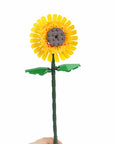 Sunflower bloom building set Colorful building blocks Sunflower-themed construction toy Creative building set Educational playset Imaginative building blocks Fun flower building kit STEM toy for kids Hands-on learning toy Interactive building toy