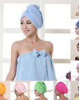 Women's Hair Dryer Cap, Absorbent Dry Hair Towel
