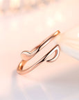 Luxury Jewelry Adjustable Music Rings