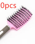 Hairbrush Anti Klit Brushy Haarborstel Women Detangler Hair Brush Bristle Nylon Scalp Massage Teaser Hair Brush Comb