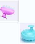Silicone Shampoo Brush Massage Scalp Hair Brush
