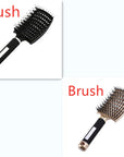 Hairbrush Anti Klit Brushy Haarborstel Women Detangler Hair Brush Bristle Nylon Scalp Massage Teaser Hair Brush Comb