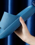 Soft Home Couple Slippers - Matching Non-Slip Indoor Cozy Slippers