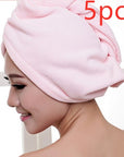 Women's Hair Dryer Cap, Absorbent Dry Hair Towel