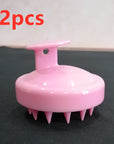 Silicone Shampoo Brush Massage Scalp Hair Brush