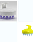 Silicone Shampoo Brush Massage Scalp Hair Brush