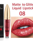 Matte glitter lip gloss Shiny liquid lip color Long-lasting lip gloss set Glittery lip makeup Matte liquid lipstick collection Vibrant lip gloss shades Sparkling lip color palette Matte shimmer lip gloss Glossy lip makeup kit Glitter matte lip lacquer