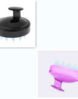 Silicone Shampoo Brush Massage Scalp Hair Brush