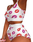 Women's Print Pajama Set: Adorable