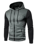 Men's 2 Piece Sweatsuits Full Zip up Hoodie and Jogger Sweatpant Athletic Set Two Piece Casual Sport Tracksuit