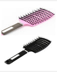 Hairbrush Anti Klit Brushy Haarborstel Women Detangler Hair Brush Bristle Nylon Scalp Massage Teaser Hair Brush Comb