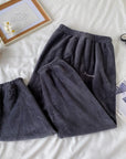 Winter Soft Velvet Pajamas Set