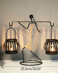 Nordic Metal Candlestick