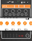 Karaoke Machine for Adults & Kids, Portable Bluetooth Speaker with 2 Wireless Karaoke Microphones, Home Karaoke System