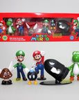 Super Mario Bros PVC action figures Mario PVC toys Collectible Mario action figures Super Mario Bros figurines PVC Mario characters Mario PVC collectibles Nintendo PVC action figures Mario and friends PVC toys PVC Mario merchandise Super Mario PVC figurines