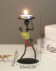 Nordic Metal Candlestick