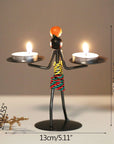 Nordic Metal Candlestick