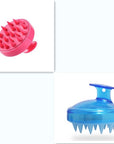 Silicone Shampoo Brush Massage Scalp Hair Brush