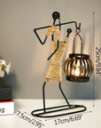 Nordic Metal Candlestick