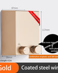 Punch-Free Retractable Clothesline
