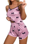 Women's Print Pajama Set: Adorable