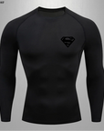 Superman Long Sleeve Compression Shirt – Ultimate Performance & Style