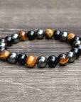 Tiger Eye Stone Bracelet Natural Stone Bracelet
