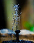 Solar Water Mercury Garden Miniature Floating Fountain