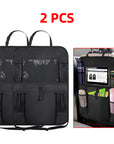 Car Backseat Organizer with Touch Screen Tablet Holder