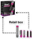 5 In 1 Hair Dryer Auto Curling Iron