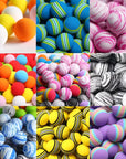 Colorful Golf Sponge Soft Rainbow Balls