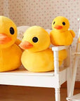 Yellow Duck Plush Toy and Pillow
