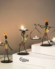 Nordic Metal Candlestick