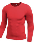 Men's Compression Shirt: Long Sleeve Base Layer for Workouts