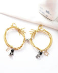 Natural Stone Beads Couple Magnetic Bracelets for Long Distance Relationship | Matching Love Energy & Healing Jewelry
