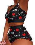 Women's Print Pajama Set: Adorable