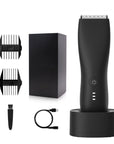 Professional Beard Trimmer Electric Shaver - Cordless, Waterproof, Rechargeable Beard Grooming Kit for Men