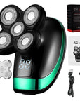 Rechargeable Bald Head Electric Shaver for a Smooth, Close Shave | Waterproof Head Shaving Kit