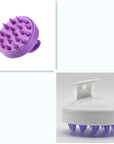 Silicone Shampoo Brush Massage Scalp Hair Brush