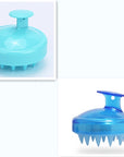 Silicone Shampoo Brush Massage Scalp Hair Brush