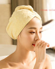 Women's Hair Dryer Cap, Absorbent Dry Hair Towel