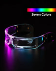 Luminous LED Glasses for Festive Brilliance