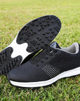 New Waterproof Golf Shoes - Stylish and Comfortable Men's Golf Sneakers for All Weather Training