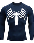 Venom Compression Shirt | Long Sleeve Superhero Workout Gear