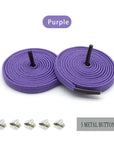 QuickFit Elastic Shoelaces - No Tie, Hassle-Free & Magnetic Sports Laces