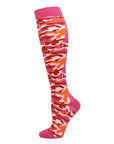 A detailed image showing anti-fatigue compression socks ideal for runners and travelers seeking superior leg comfort.