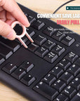 All-in-one cleaning pen set for electronics, including keyboard cleaner, keycap puller, and cleaning brush