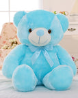 "A decorative teddy bear with LED lighting, designed to add a warm, whimsical glow to any space."