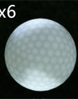 LED golf ball with flashing lights, made from durable Dupont Sarin material. Ideal for nighttime golf, featuring a 42.6mm size and 45-gram weight for high visibility and easy tracking in low-light conditions