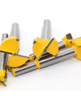 Wood hole drill bit, wood hole opener, and hole opener for precise and clean drilling in wood, plastic, and gypsum board for woodworking and DIY projects.